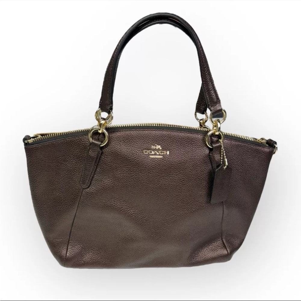 Coach F56127 Metallic Bronze Small Kelsey Satchel - $295 MSRP crossbody NWT